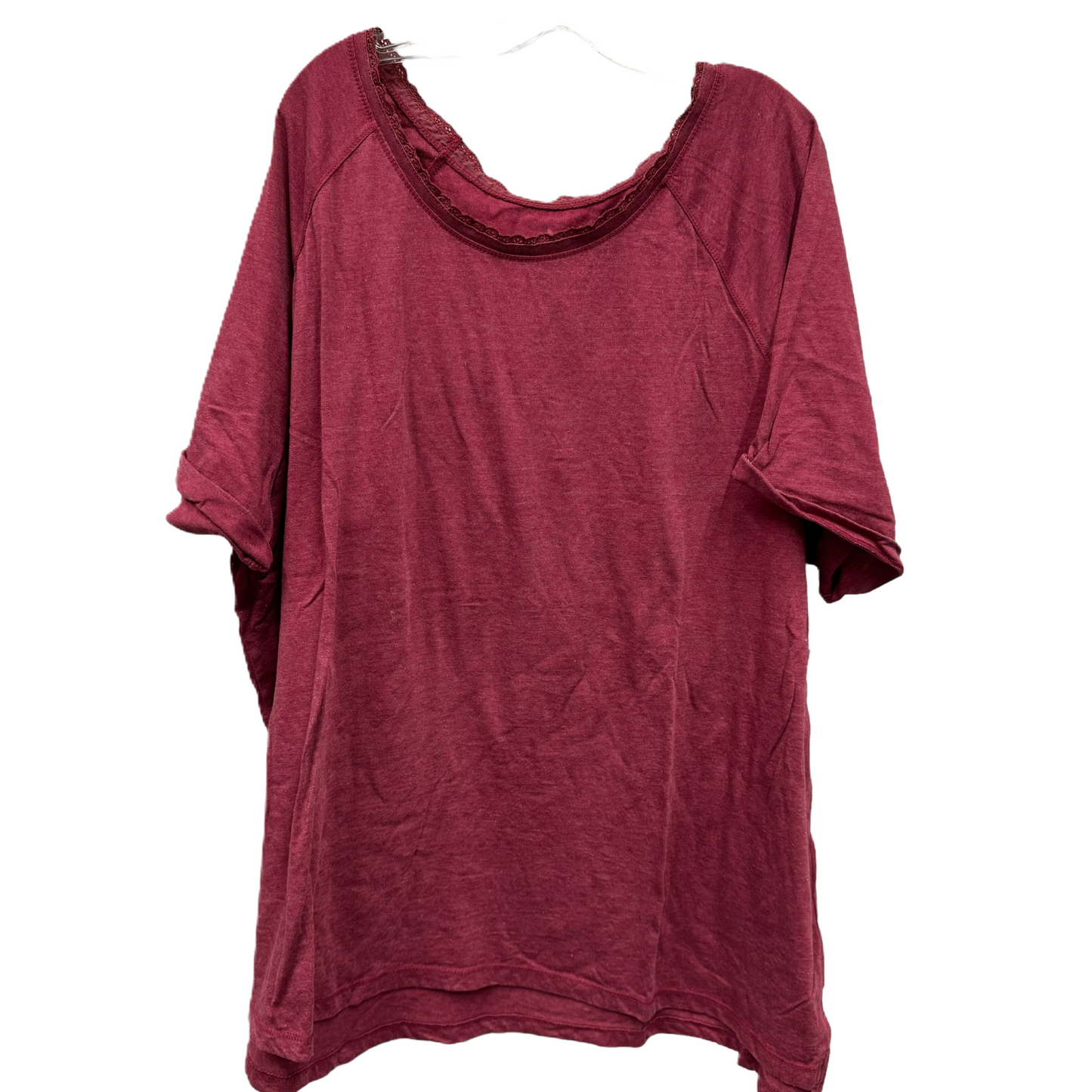 Top Short Sleeve By Woman Within  Size: 3x