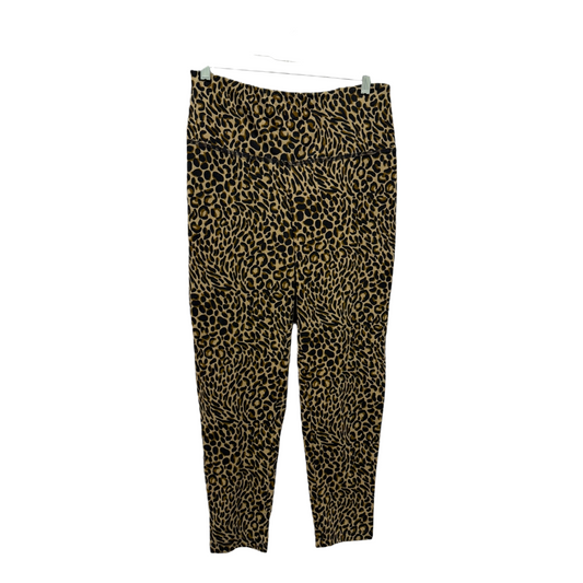 Athletic Leggings By Zenergy By Chicos In Animal Print, Size: Xl