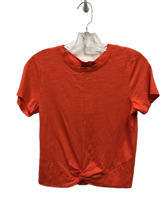 Orange Top Short Sleeve By Sanctuary, Size: Xs