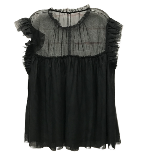 Black Top Short Sleeve By On Schedule, Size: 1x