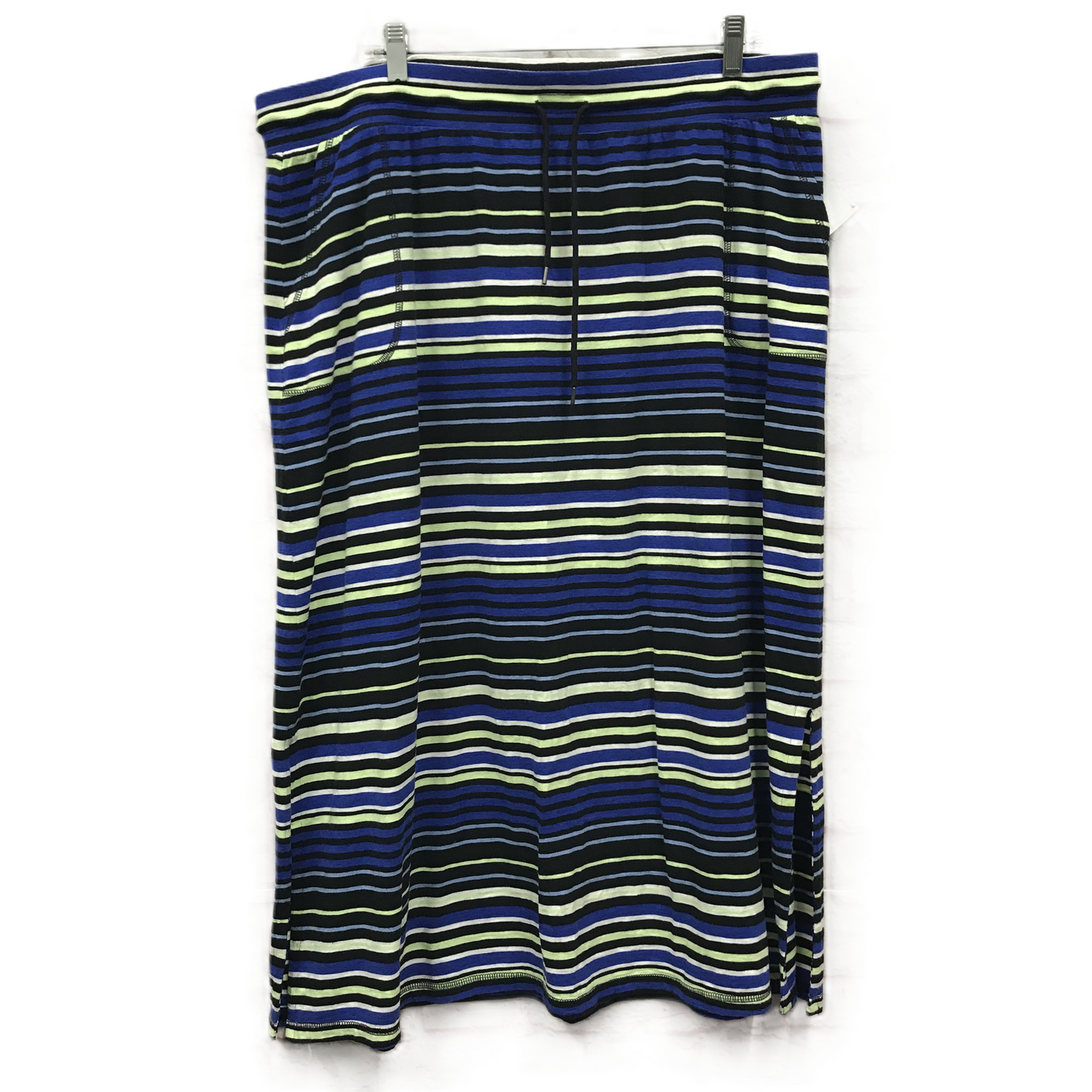 Skirt Maxi By Talbots In Blue, Size: 2x