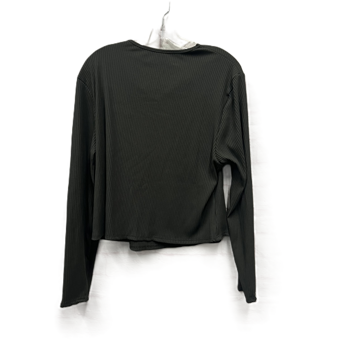 Top Long Sleeve By Shein In Brown, Size: 4x