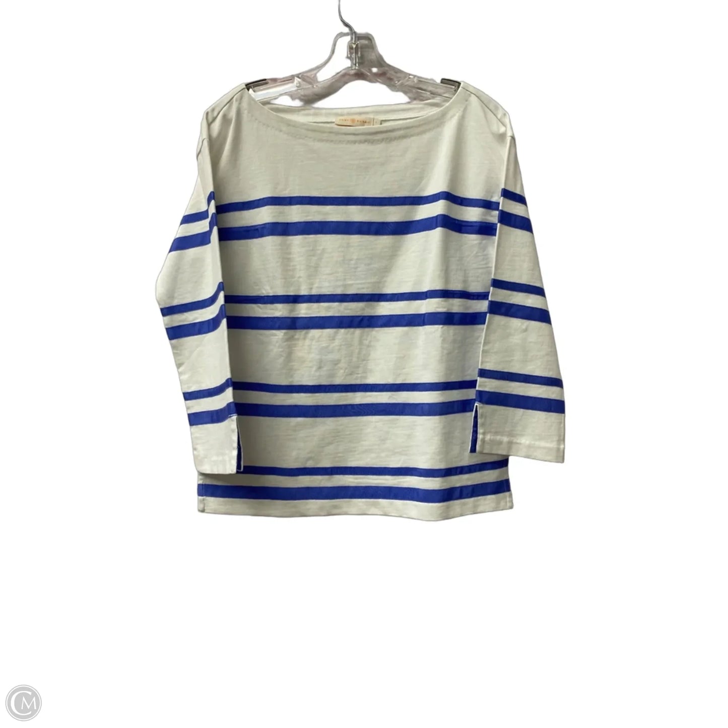 Top Long Sleeve Designer By Tory Burch In Purple, Size: S
