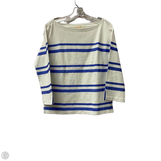 Top Long Sleeve Designer By Tory Burch In Purple, Size: S