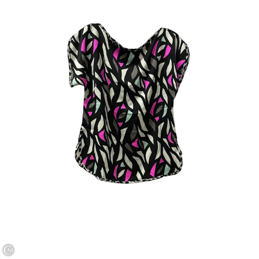 Top Short Sleeve Designer By Milly In Black, Size: S