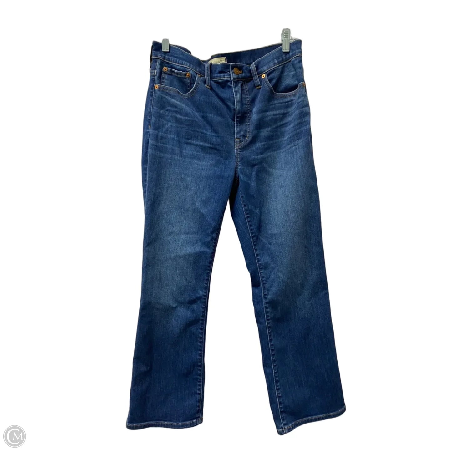 Jeans Boot Cut By Madewell In Blue Denim, Size: 8