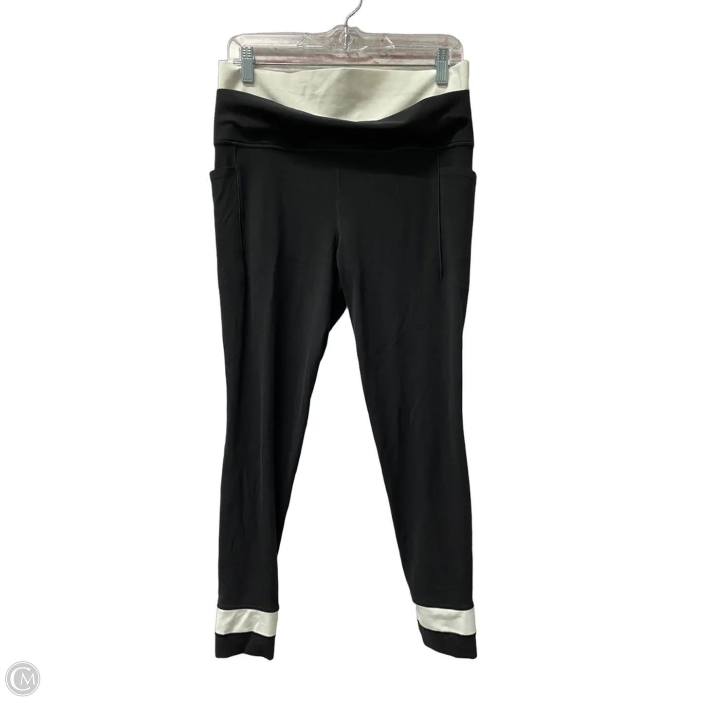 Athletic Leggings By Athleta In Black, Size: L