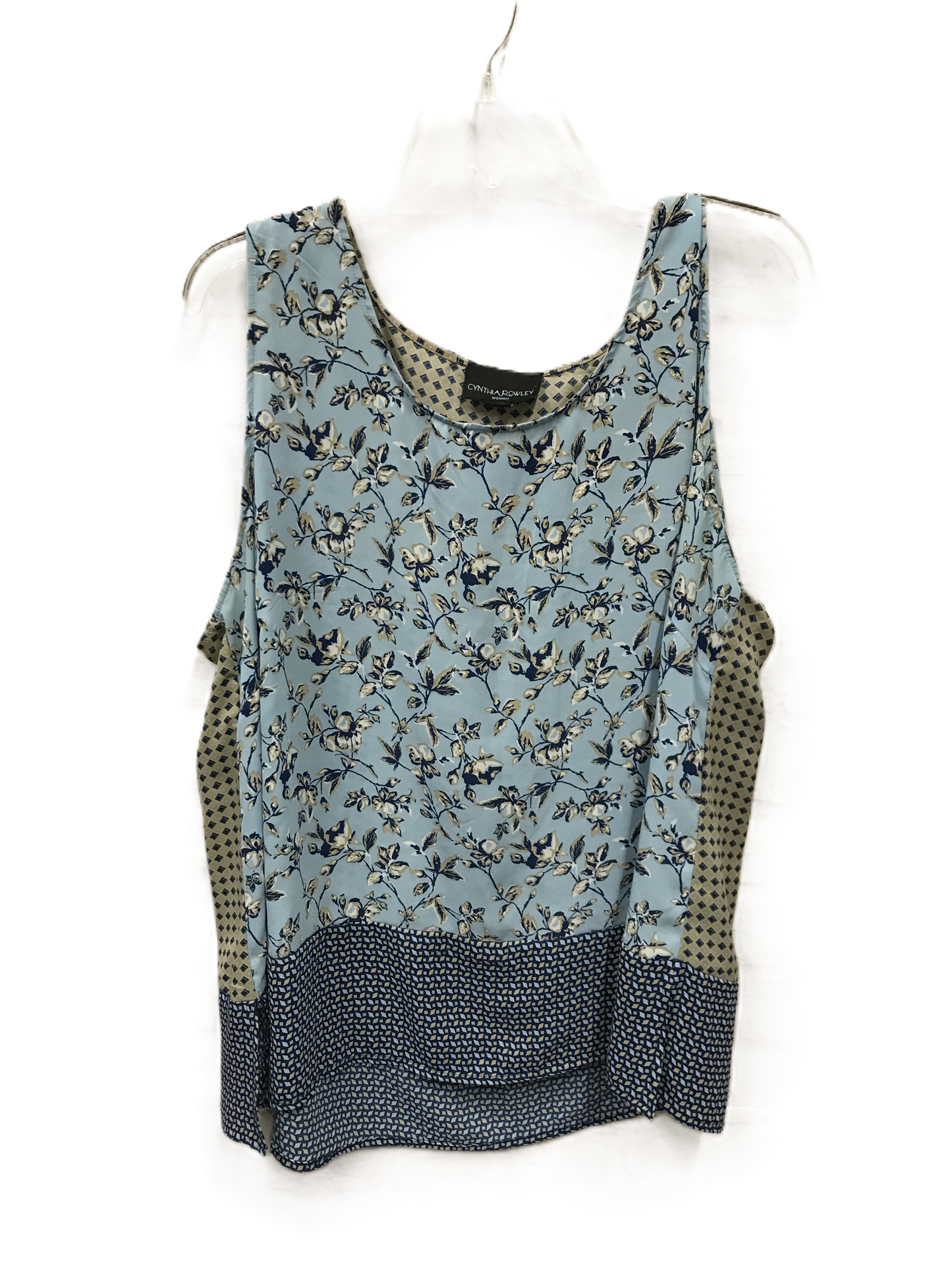 Blue Top Sleeveless By Cynthia Rowley, Size: 2x