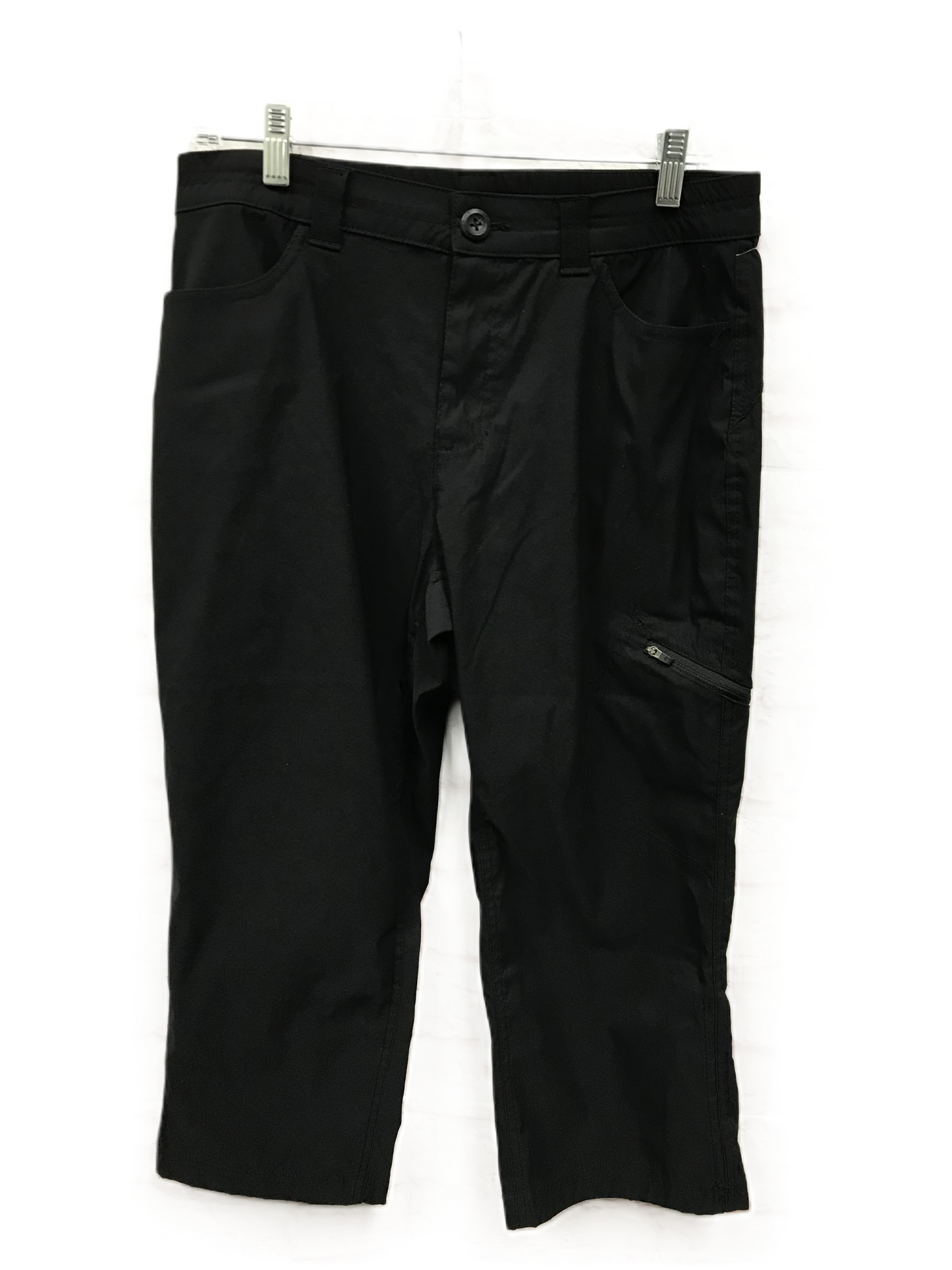 Black Pants Cropped By Eddie Bauer, Size: 10