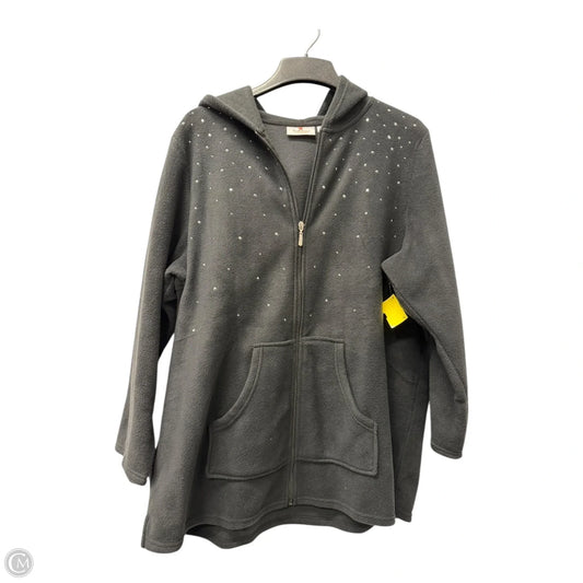 Jacket Other By Quaker Factory In Black, Size: 1x