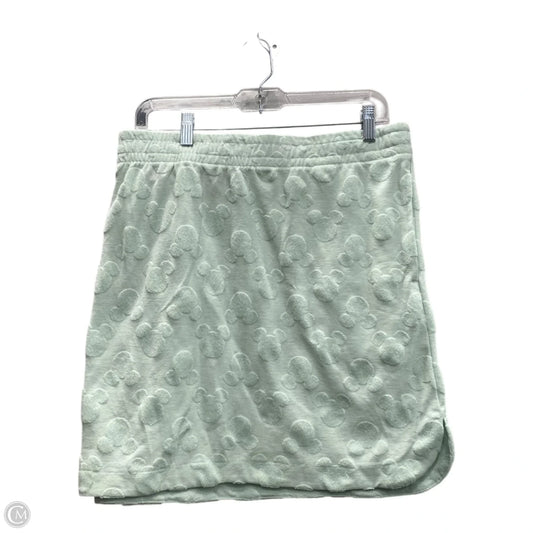 Skort By Disney In Green, Size: Xl