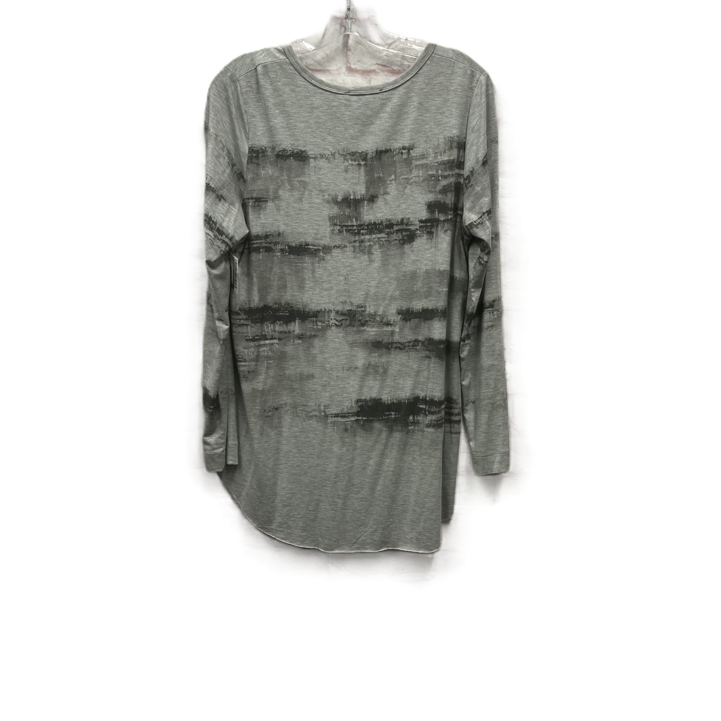 Top Long Sleeve By Karen Kane In Grey, Size: L