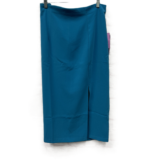 Skirt Maxi By Sergio Hudson In Blue, Size: 16