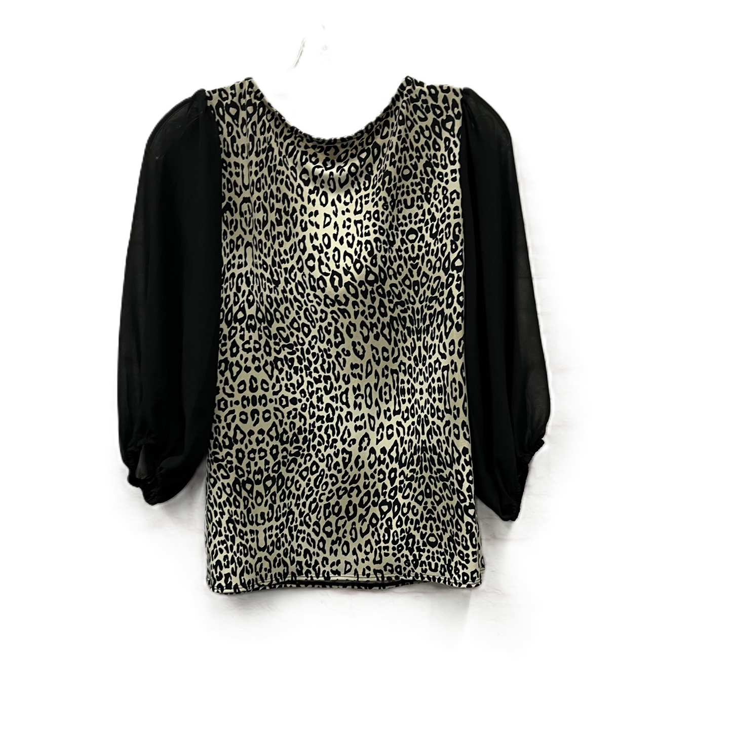 Top Long Sleeve By Vince Camuto In Animal Print, Size: S