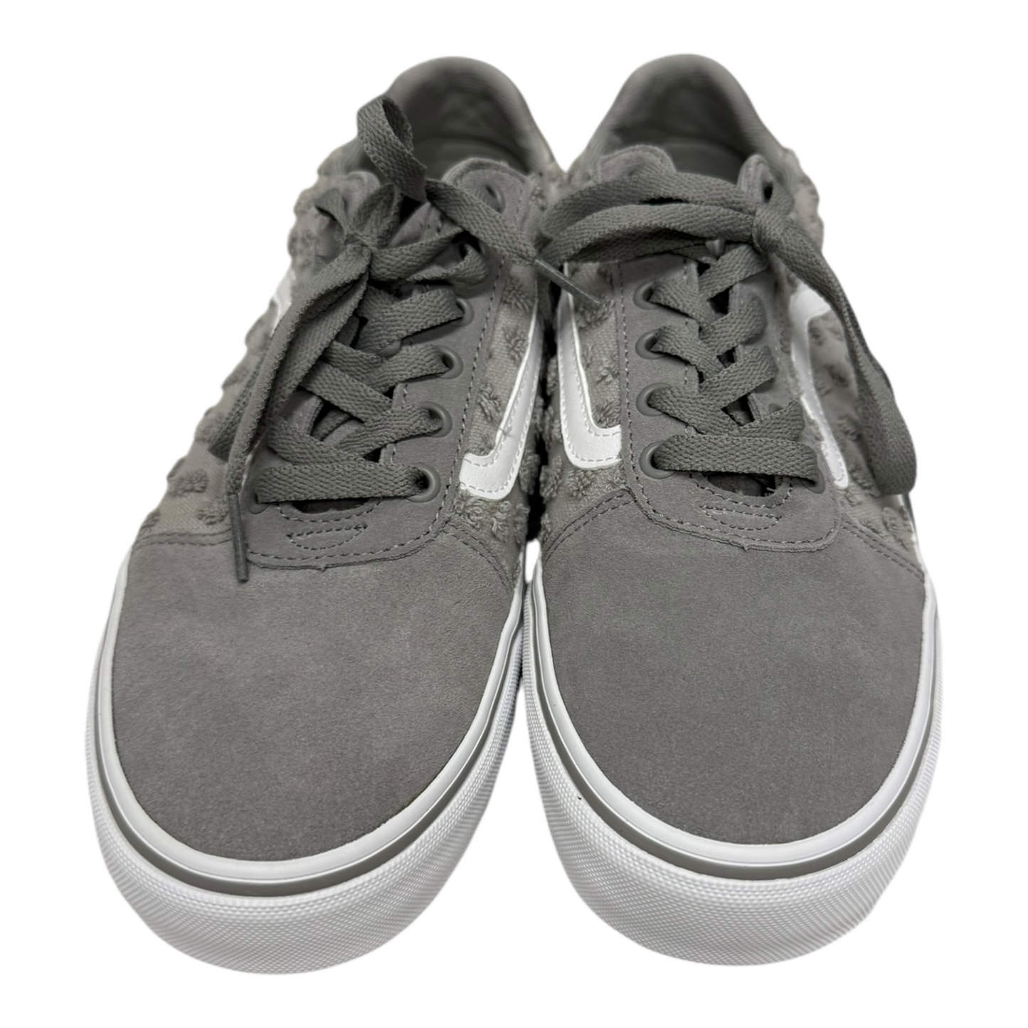 Shoes Sneakers By Vans In Grey, Size: 10.5