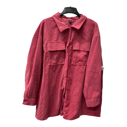 Jacket Shirt By Shein  Size: 3x