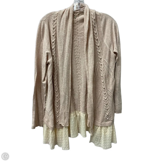 Cardigan By Knitted And Knotted In Pink, Size: Xl
