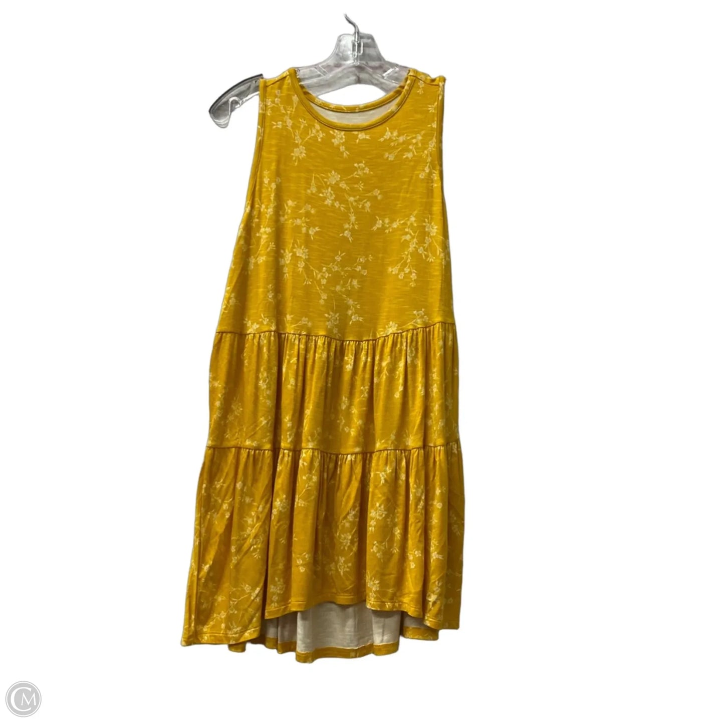 Top Sleeveless By Torrid In Yellow, Size: M
