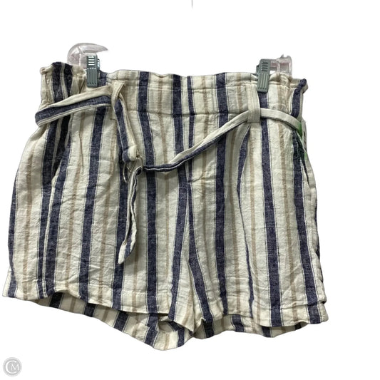 Shorts By Love Tree In Blue & White, Size: 14