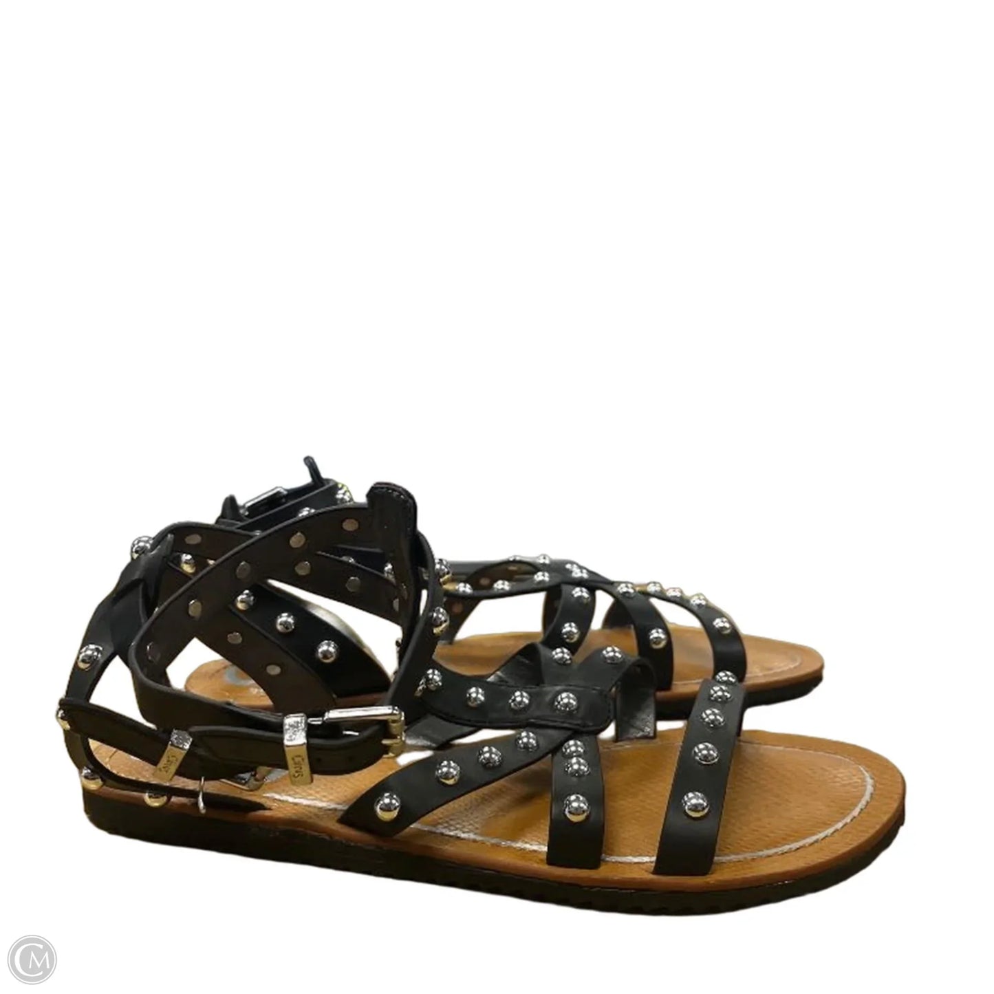 Sandals Flats By Circus By Sam Edelman In Black, Size: 9.5