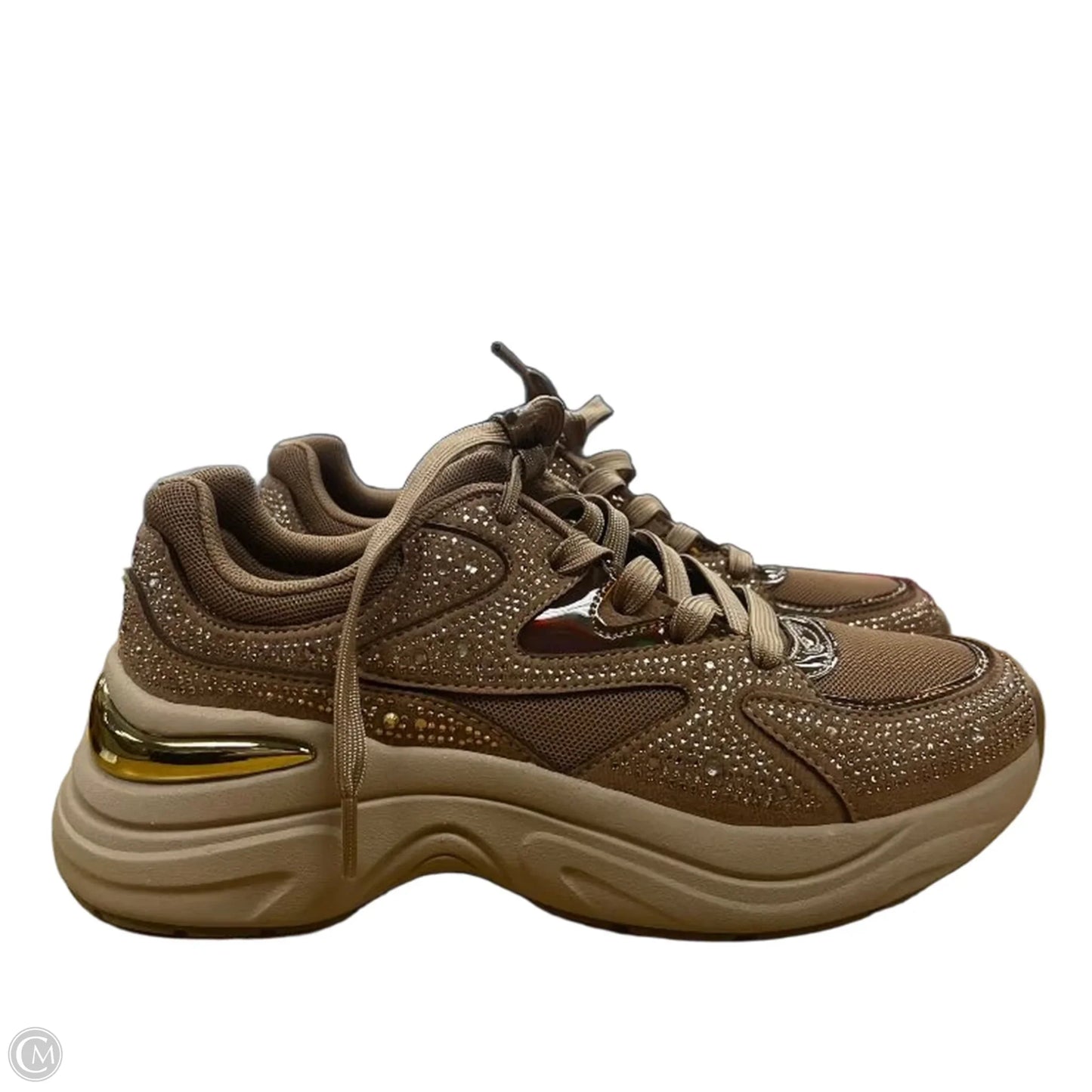 Shoes Athletic By Skechers In Rose Gold, Size: 8