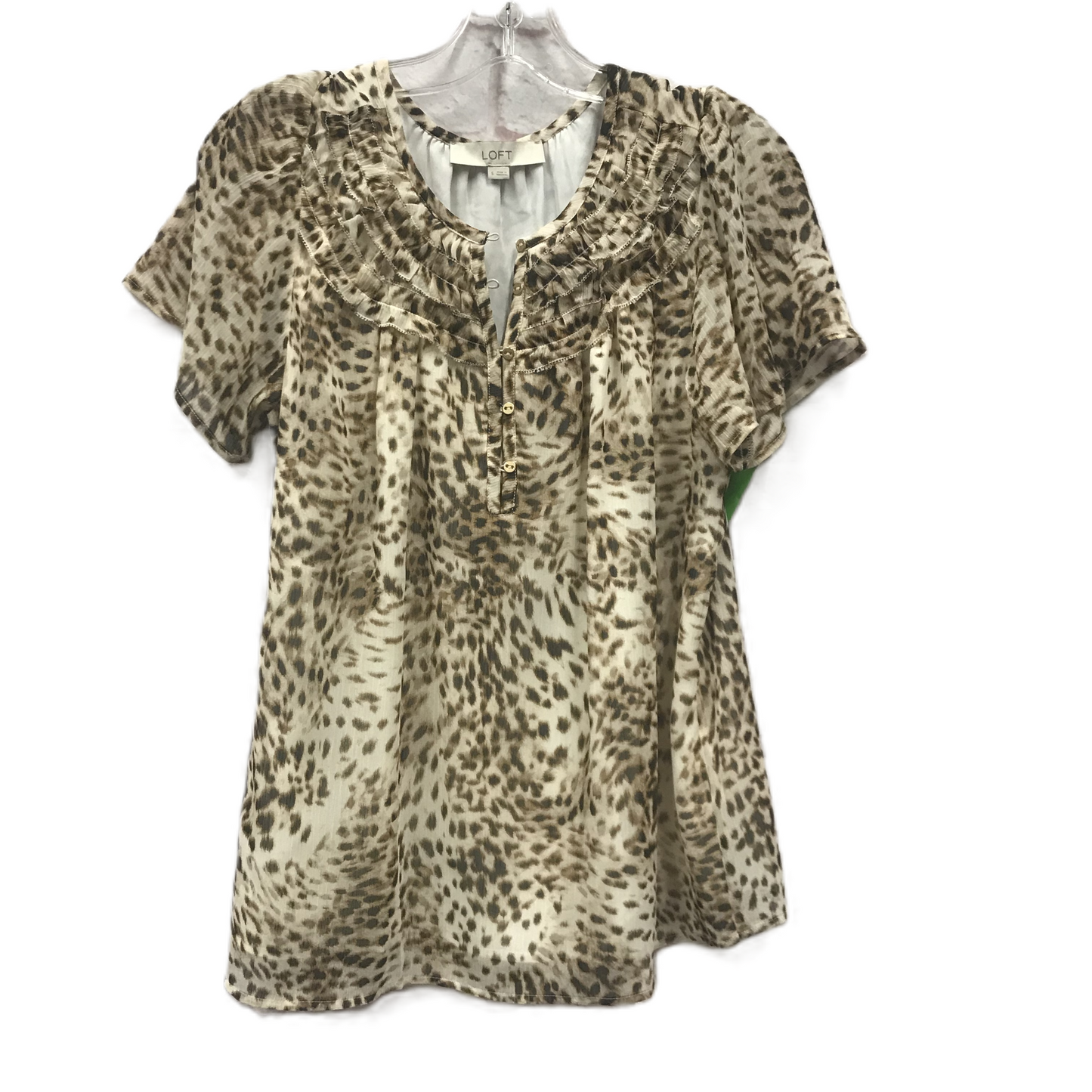 Top Short Sleeve By Loft  Size: S