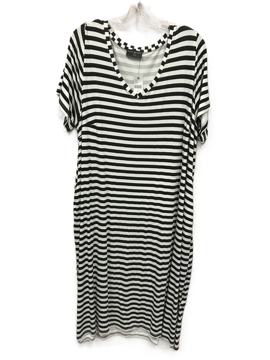 Black & White Dress Casual Maxi By Lane Bryant, Size: 2x