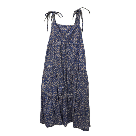 Blue Dress Casual Maxi By Madewell, Size: M