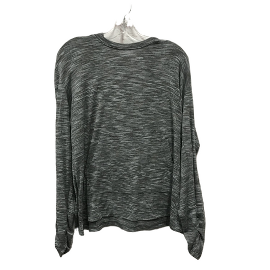 Grey Top Long Sleeve By Vintage America, Size: 1x