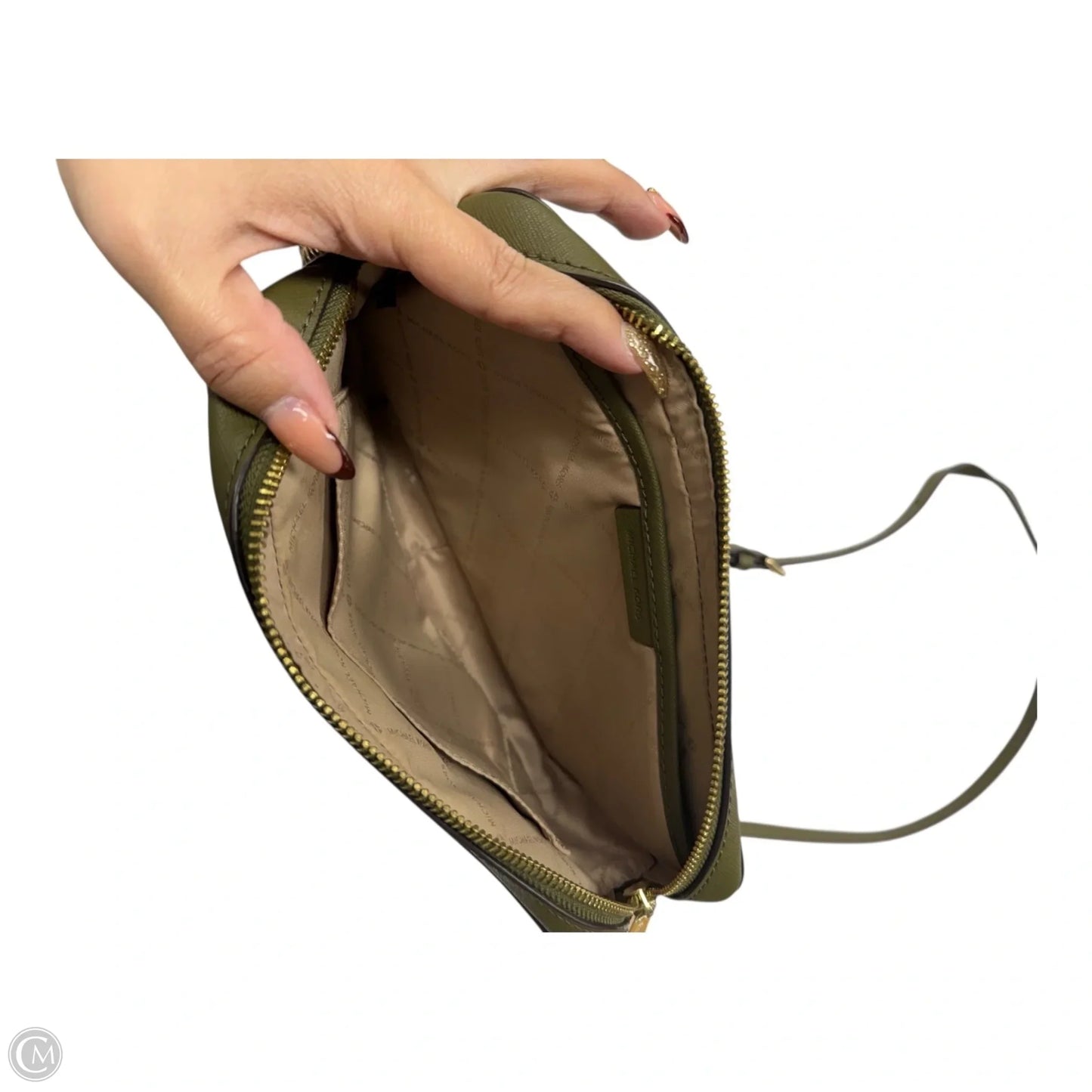 Crossbody Designer By Michael Kors, Size: Medium