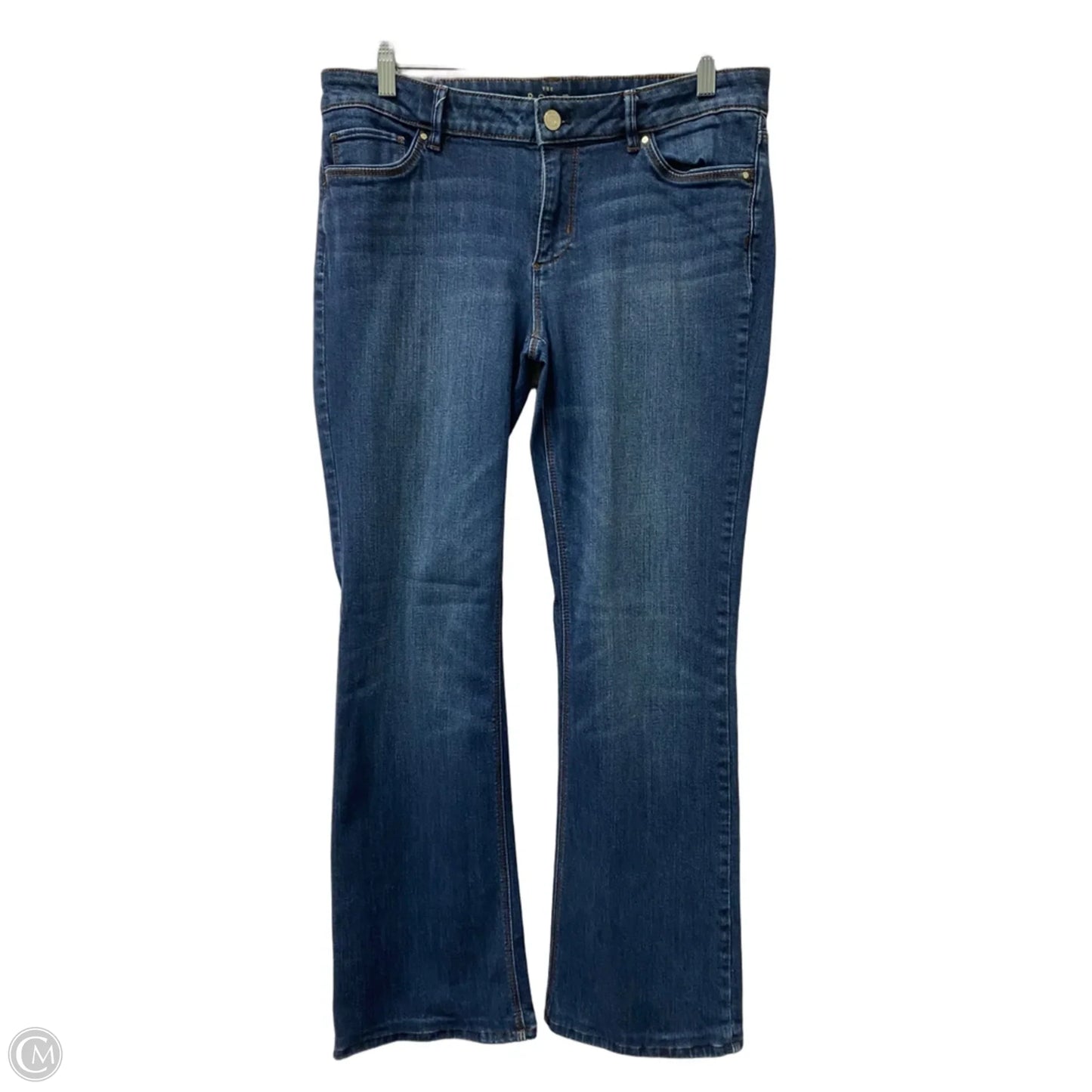 Jeans Straight By White House Black Market In Blue, Size: 8