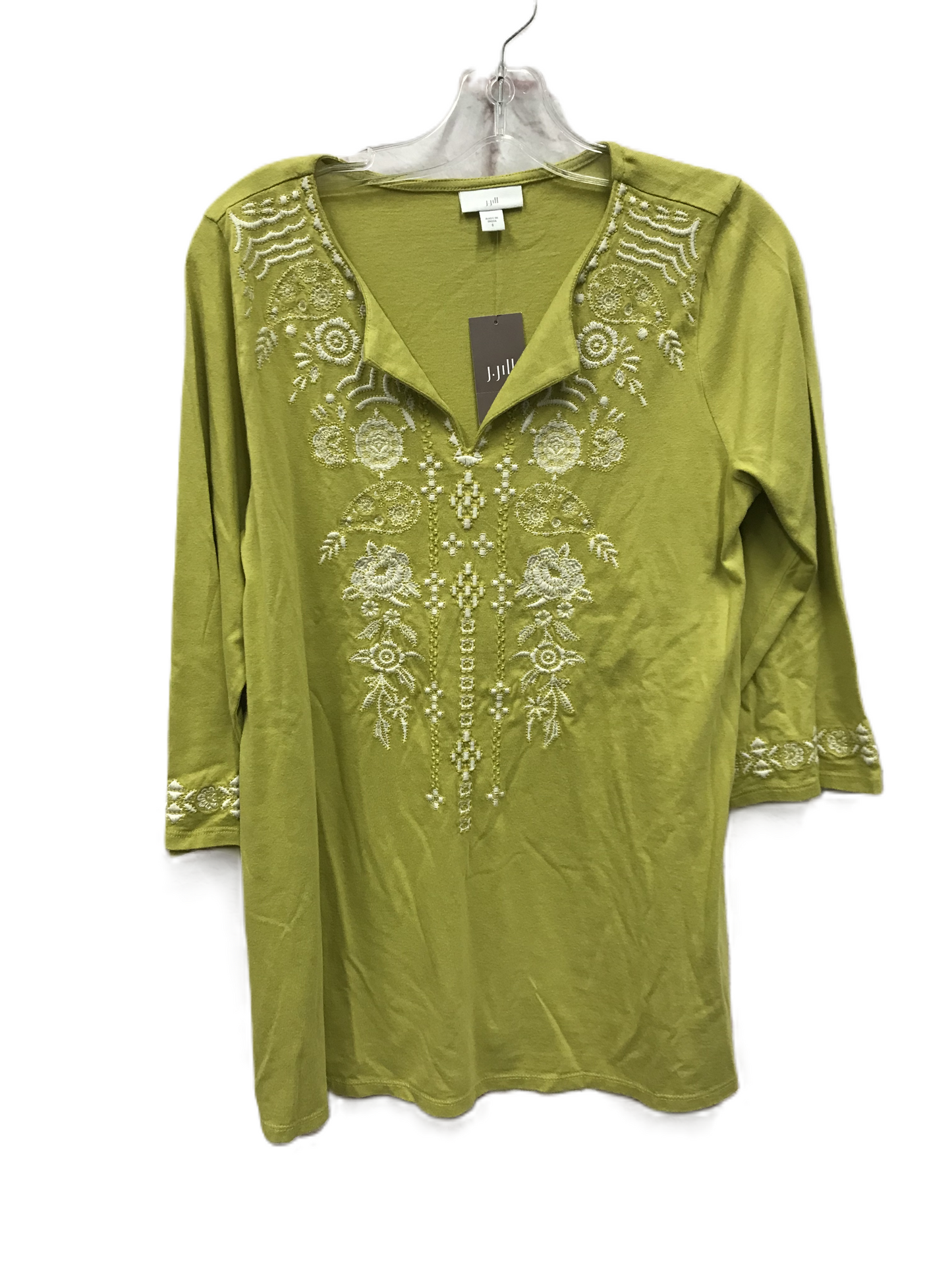 Green Top Long Sleeve By J. Jill, Size: S