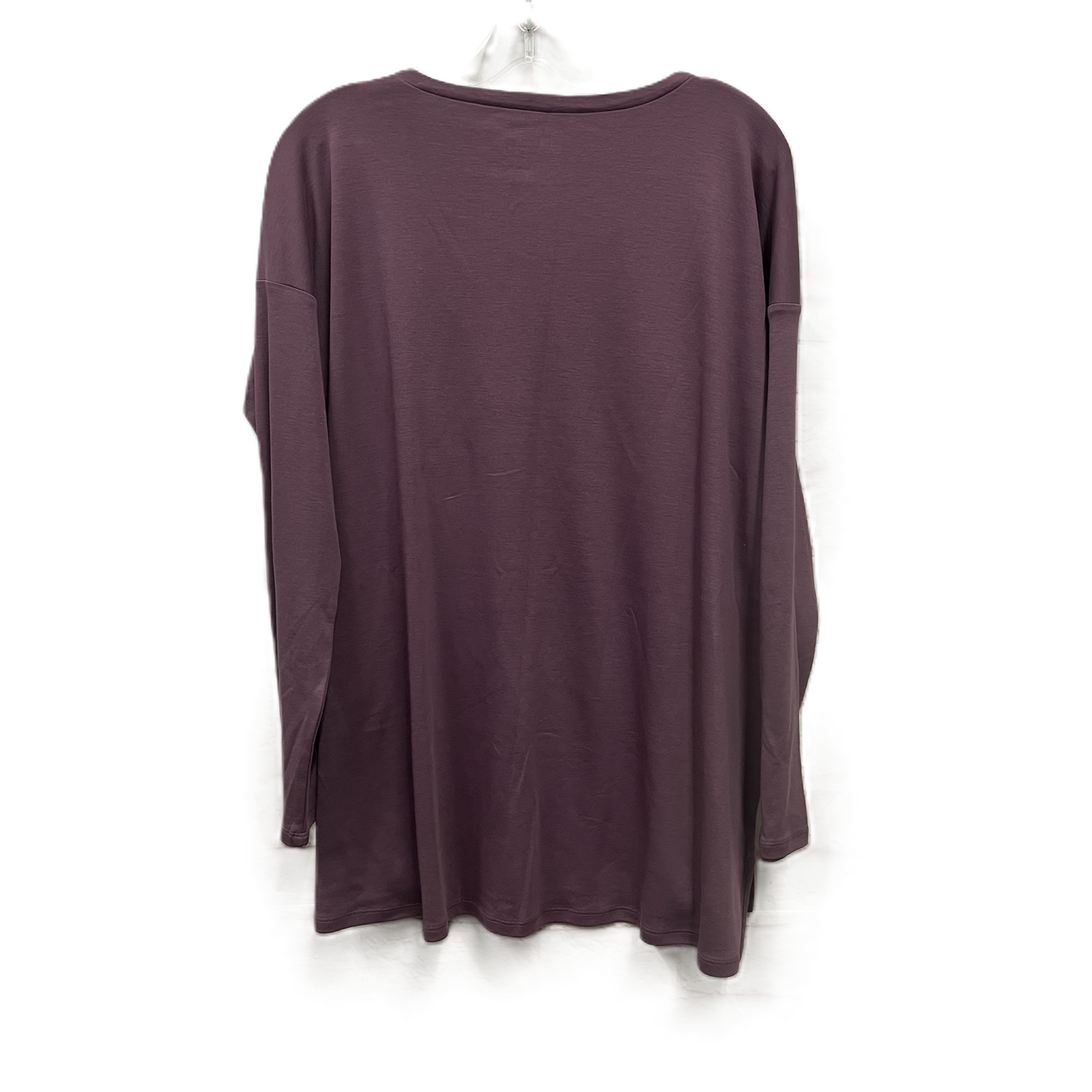 Top Long Sleeve Basic By J. Jill In Purple, Size: L