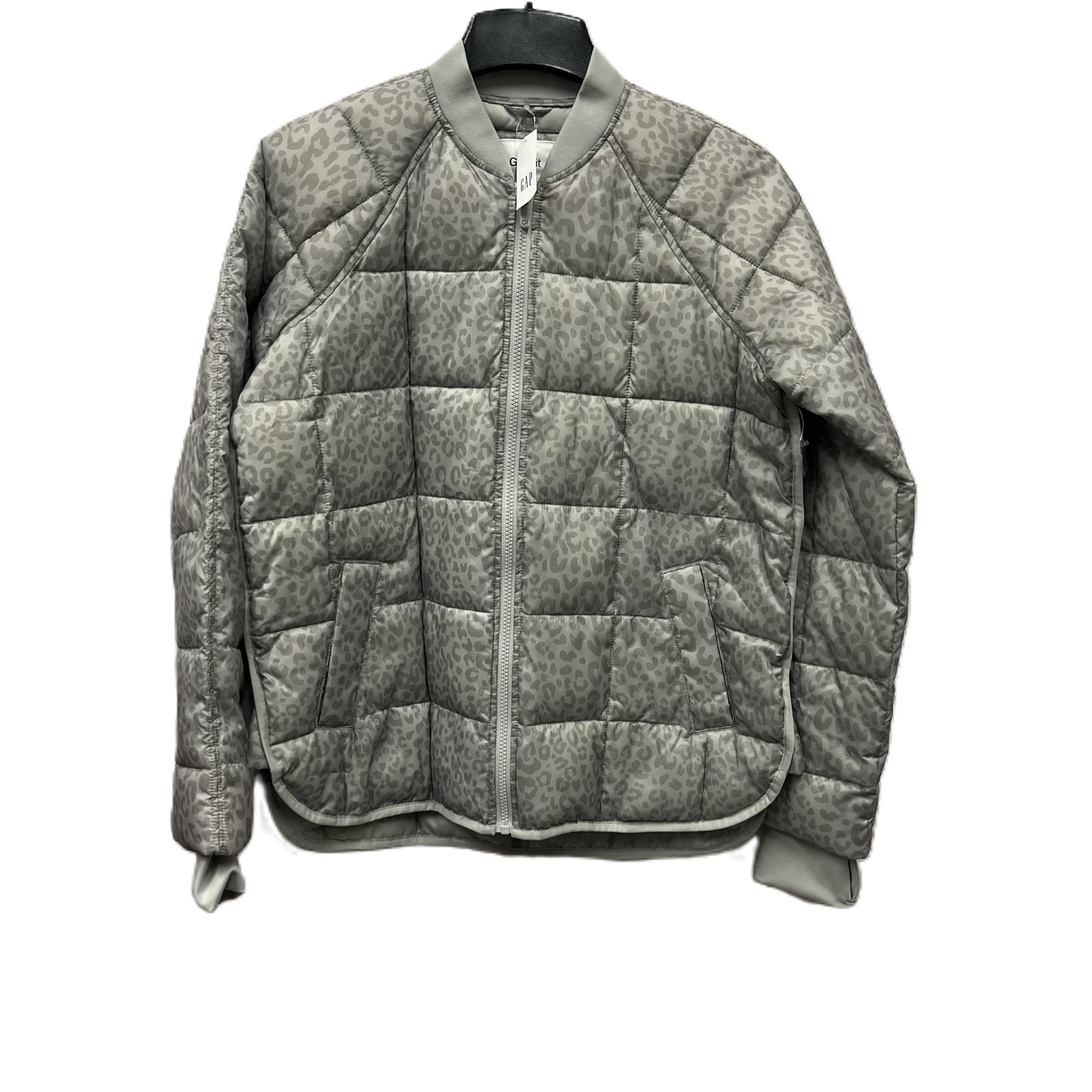 Coat Puffer & Quilted By Gapfit In Grey, Size: M