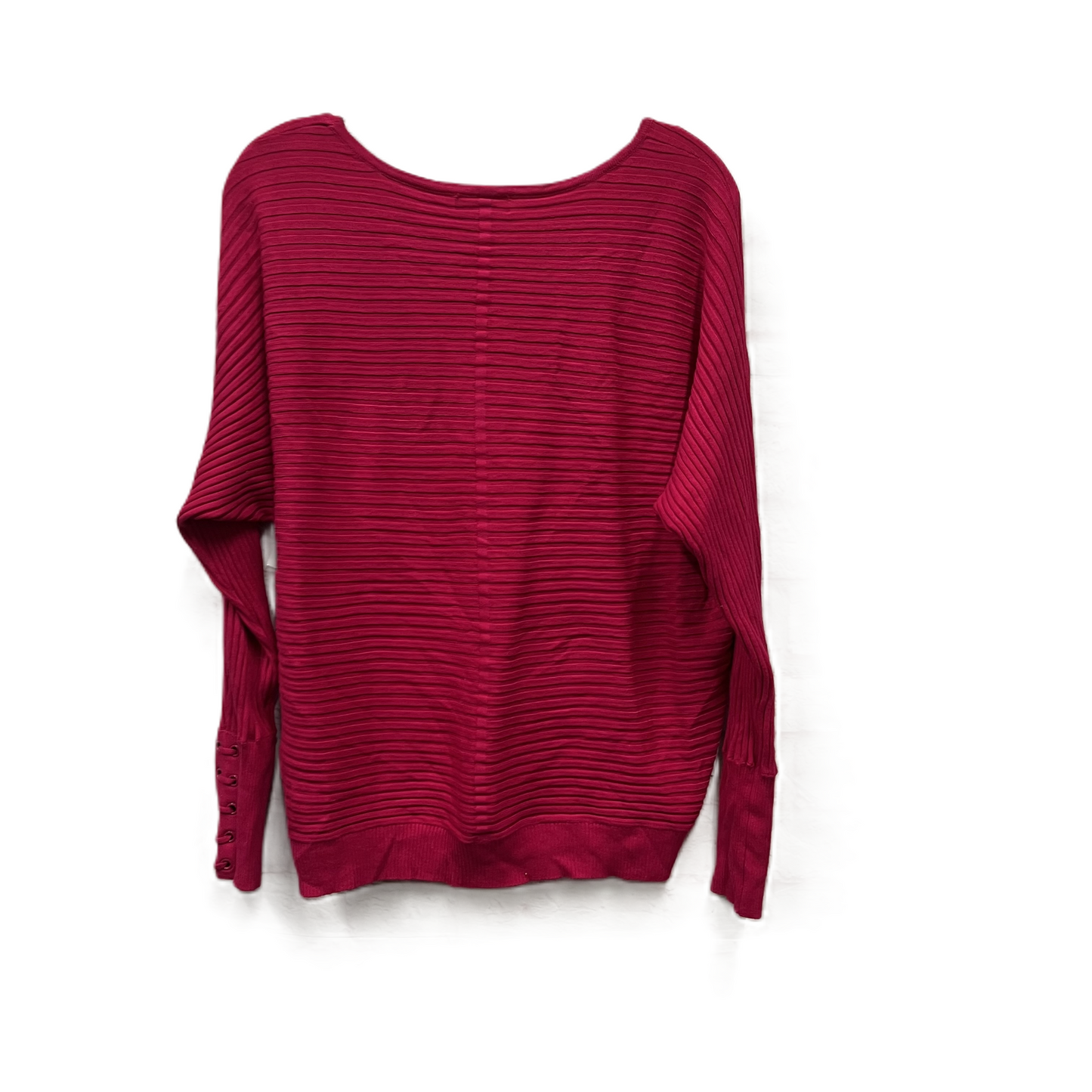 Top Long Sleeve By New York And Co In Pink, Size: L