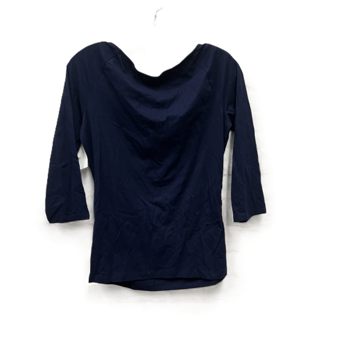 Top Long Sleeve Basic By New York And Co In Navy, Size: M