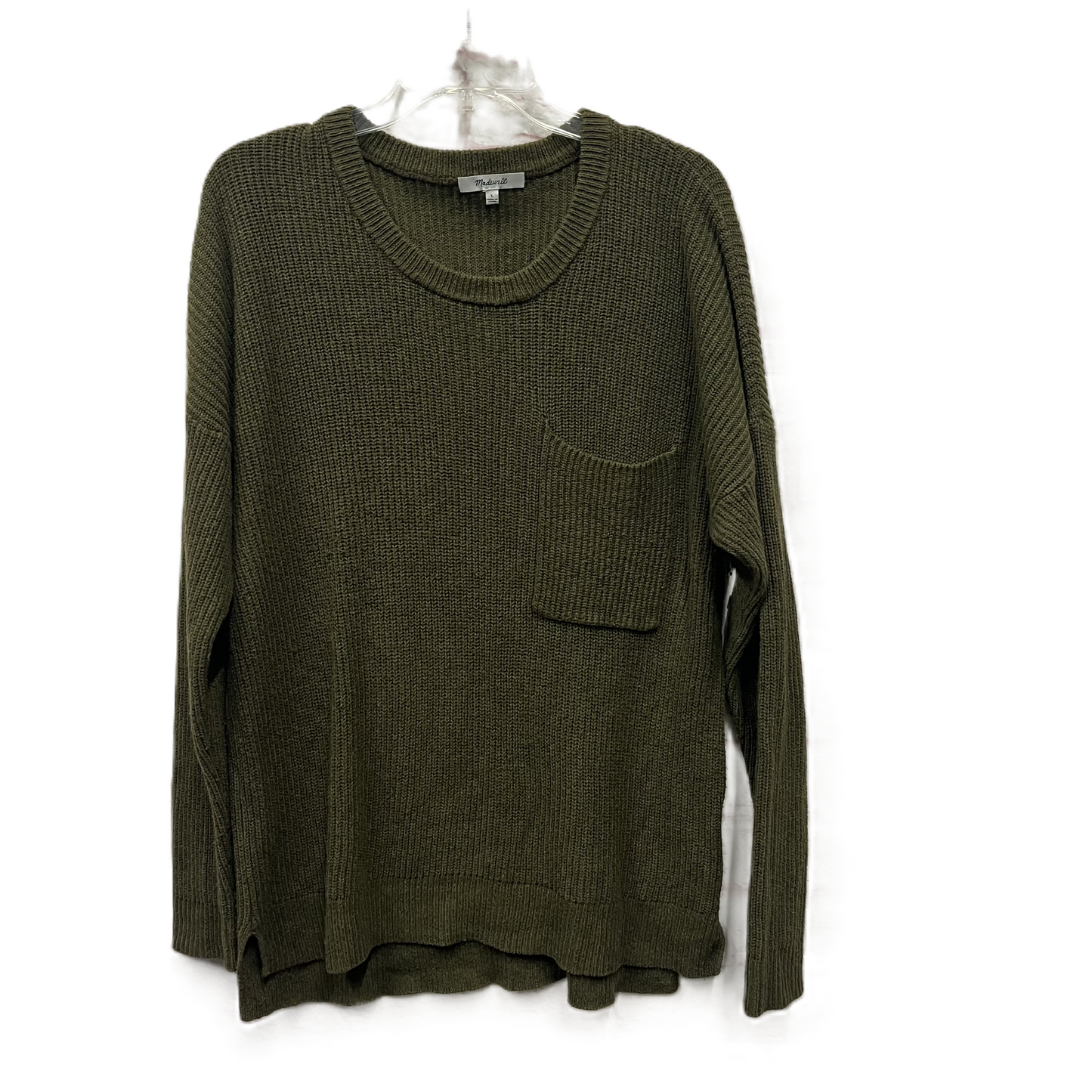 Sweater By Madewell In Green, Size: L