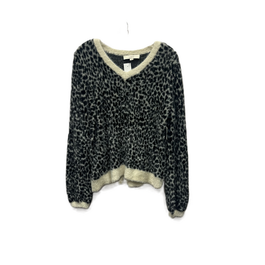 Sweater By Loft In Animal Print, Size: M