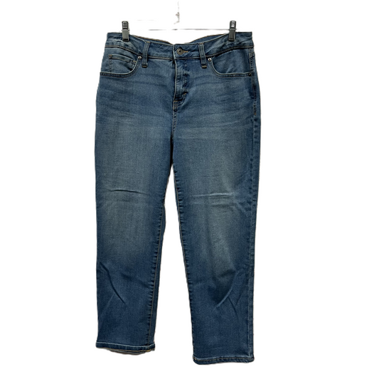 Jeans Cropped By Style And Company In Blue Denim, Size: 12