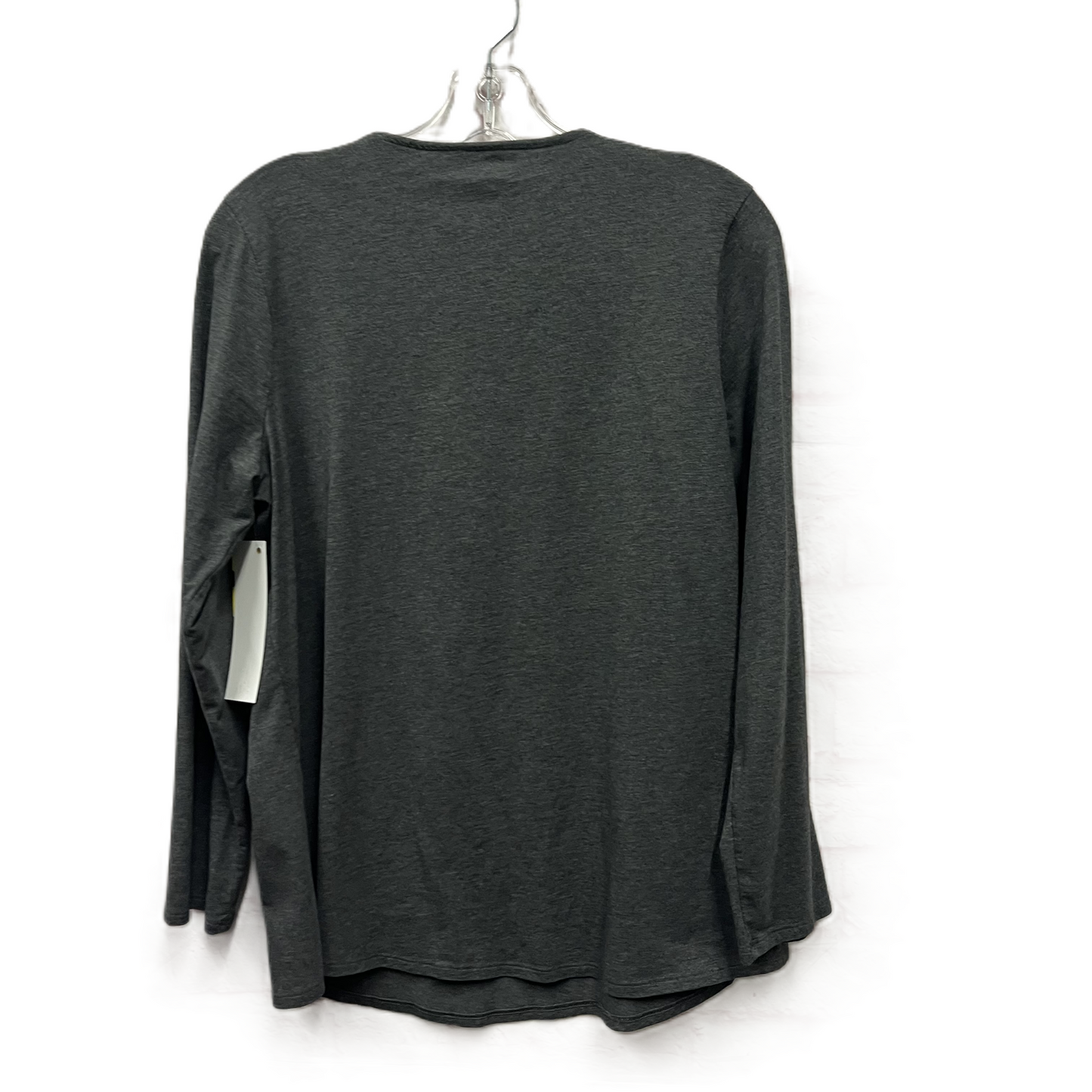 Top Long Sleeve By Pure Jill In Grey, Size: Mp