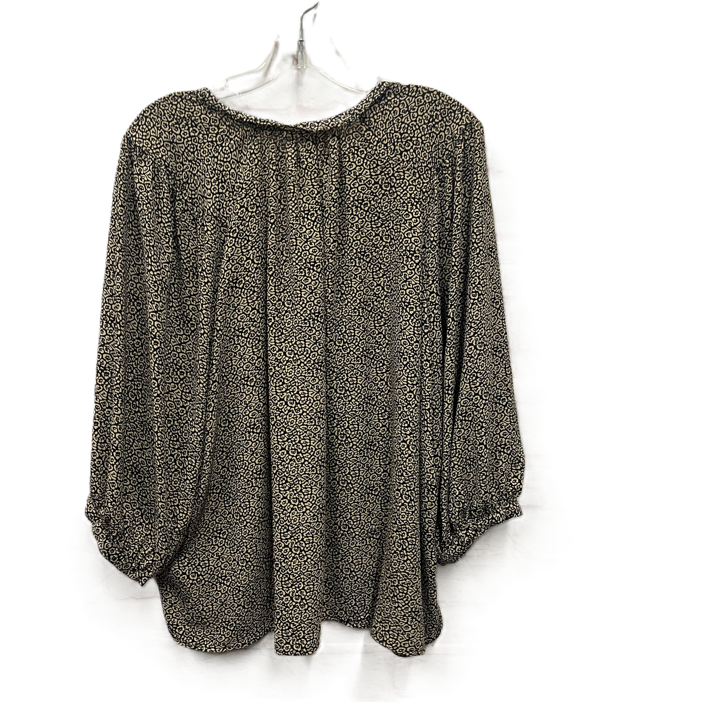 Top Long Sleeve By Vince Camuto In Black, Size: 2x