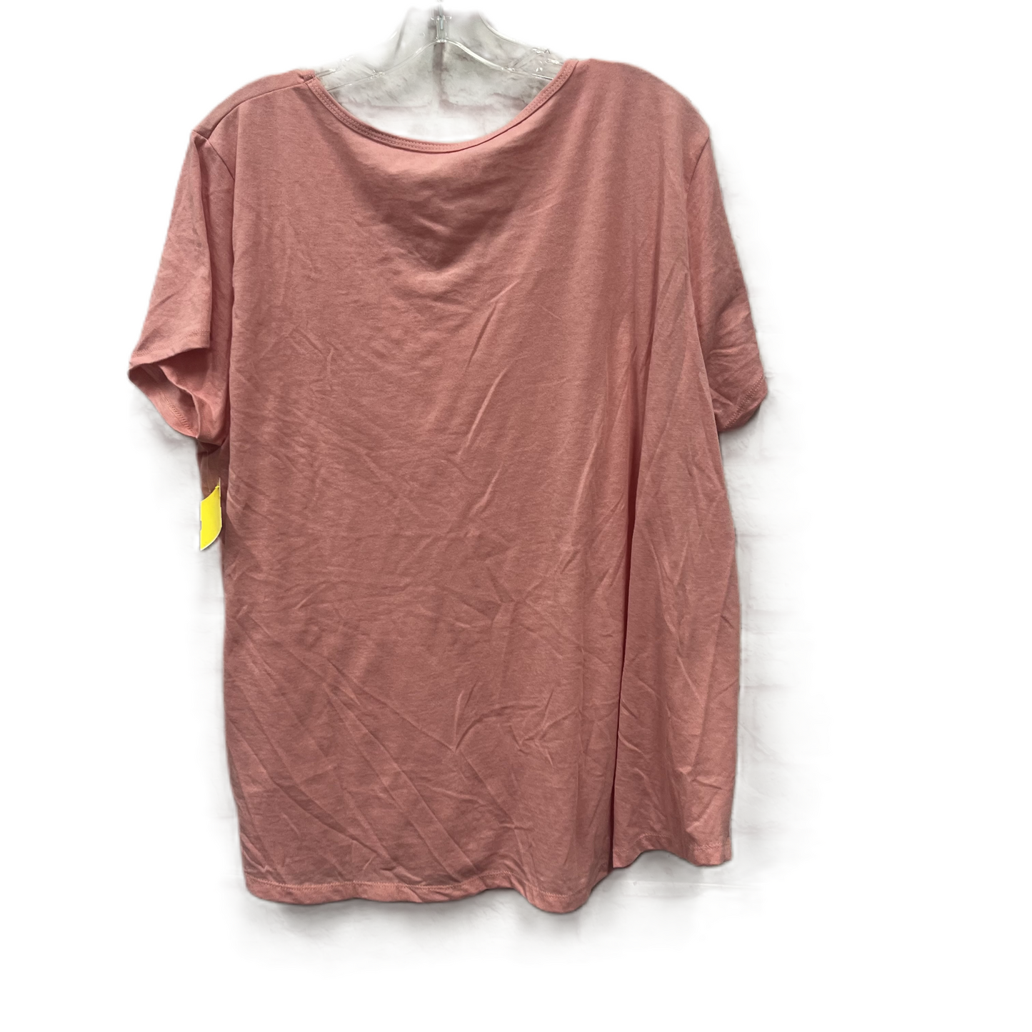 Top Short Sleeve Basic By Disney Store In Pink, Size: 2x