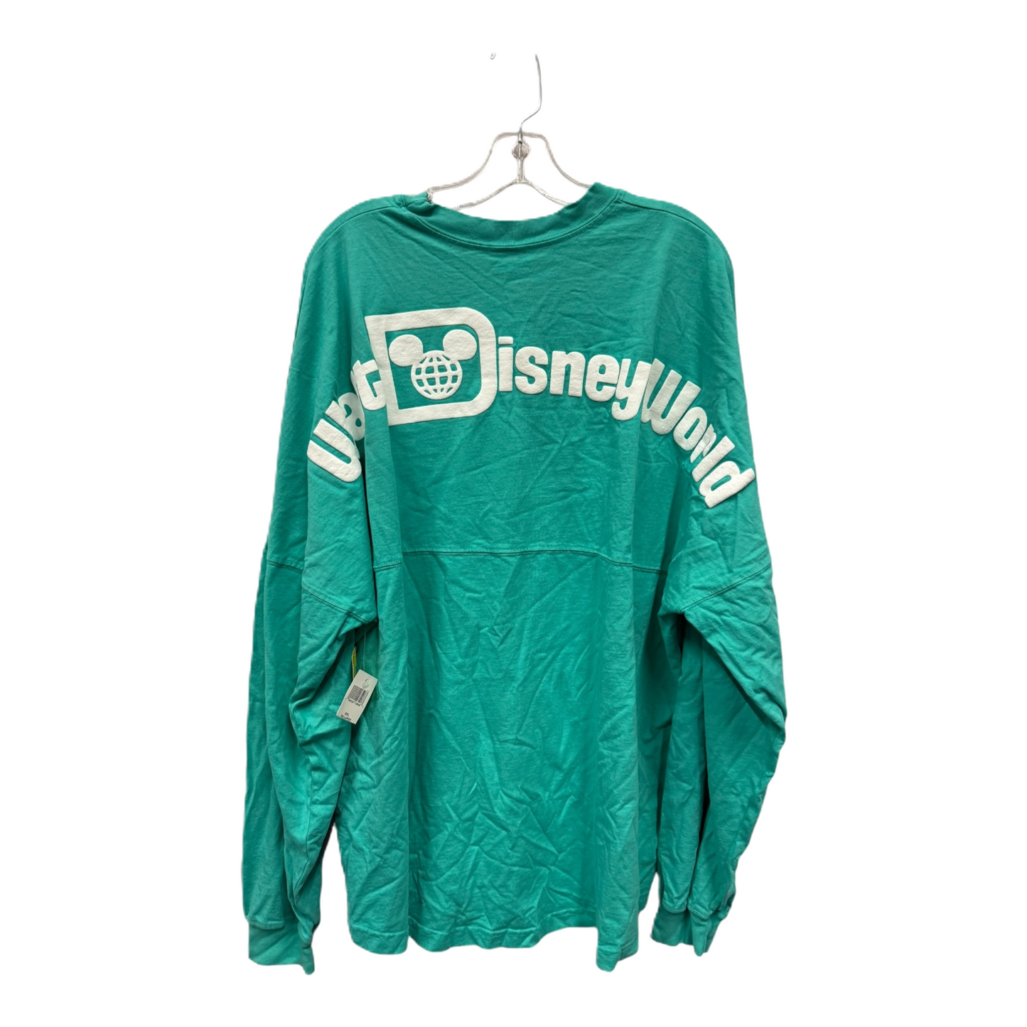 Top Long Sleeve By Disney Store In Green, Size: 1x