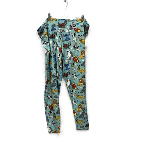 Pants Lounge By Disney Store In Blue, Size: 2x