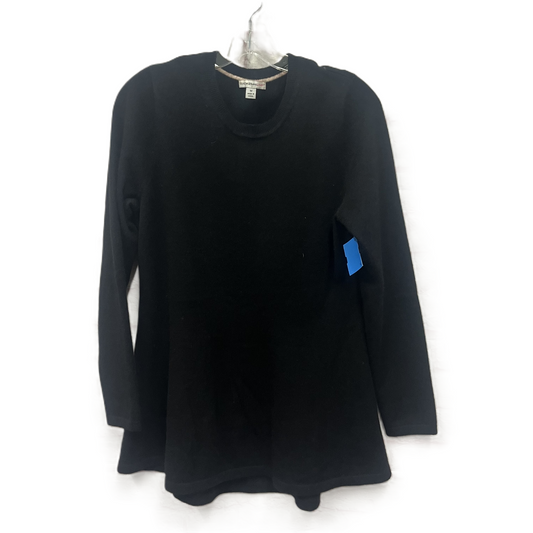 Sweater Cashmere By Isaac Mizrahi Live Qvc In Black, Size: M