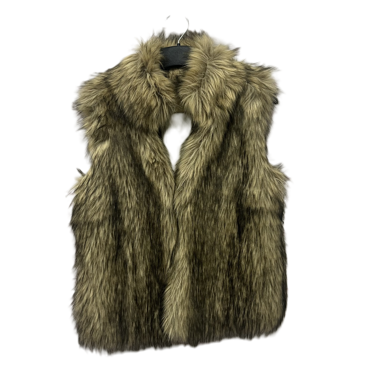 Vest Faux Fur & Sherpa By Michael By Michael Kors In Brown, Size: M