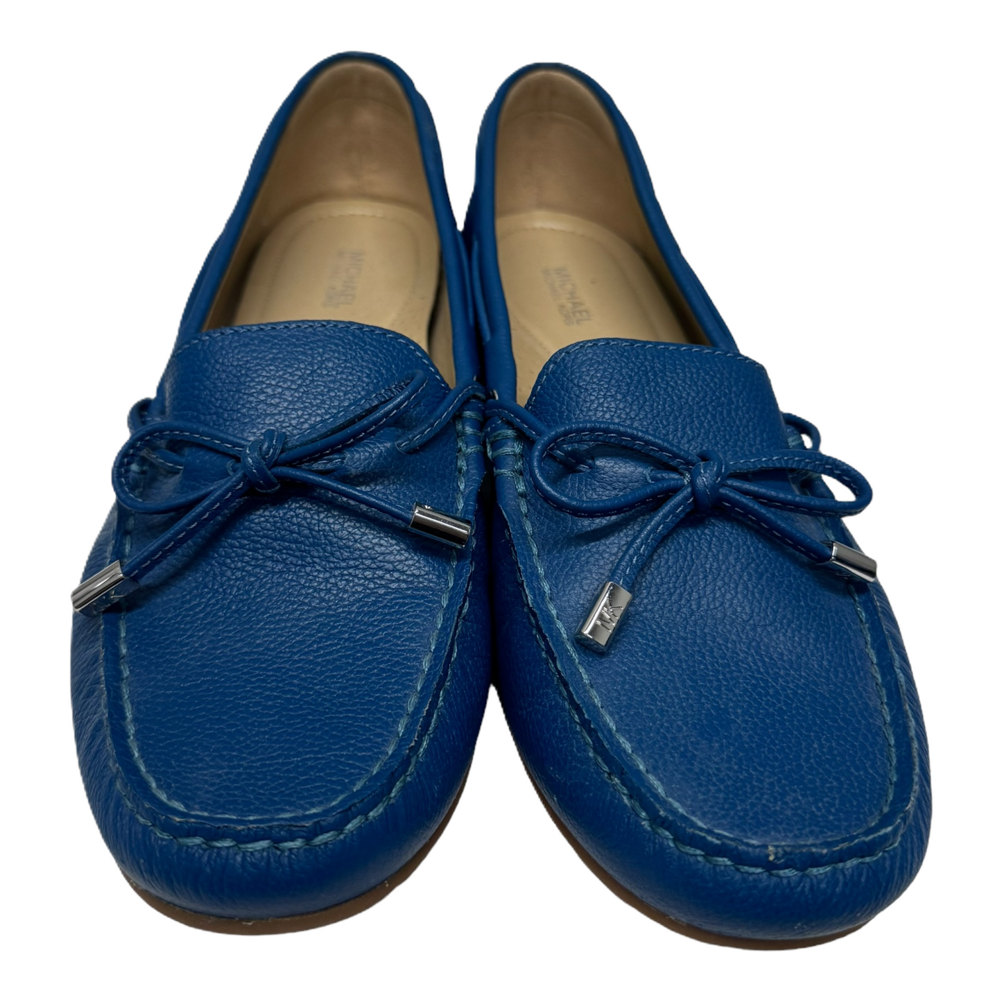 Blue Shoes Flats By Michael By Michael Kors, Size: 9.5