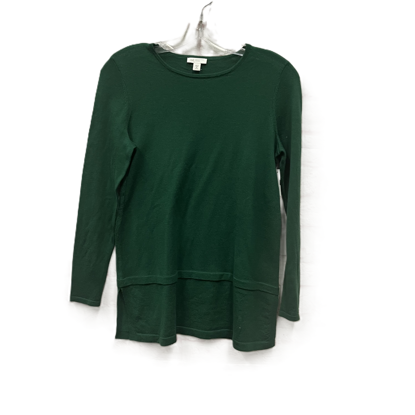 Top Long Sleeve By J. Jill In Green, Size: Xs