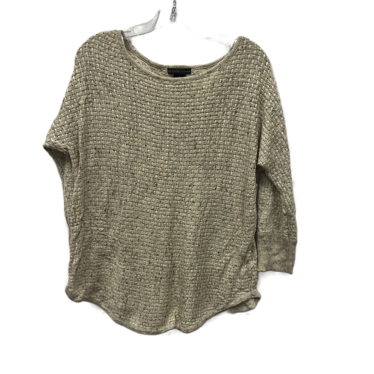 Top Long Sleeve By Design History In Tan, Size: M