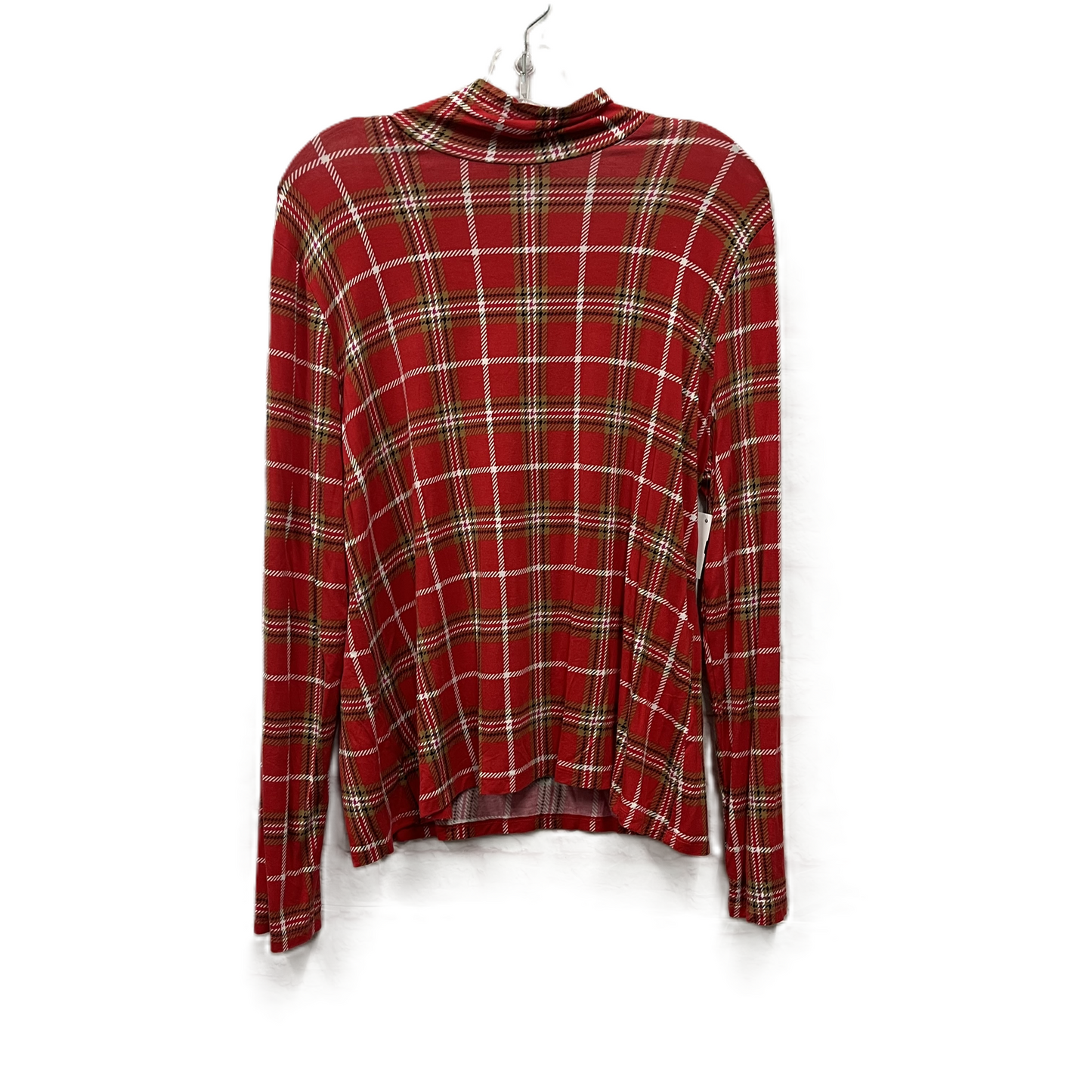 Top Long Sleeve By Ann Taylor In Red, Size: Xl